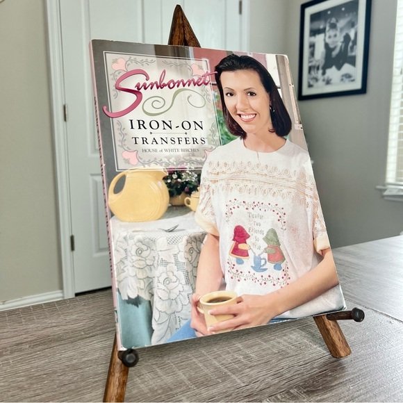 Vintage Other - 99% complete Sunbonnet Book of Iron On Transfers